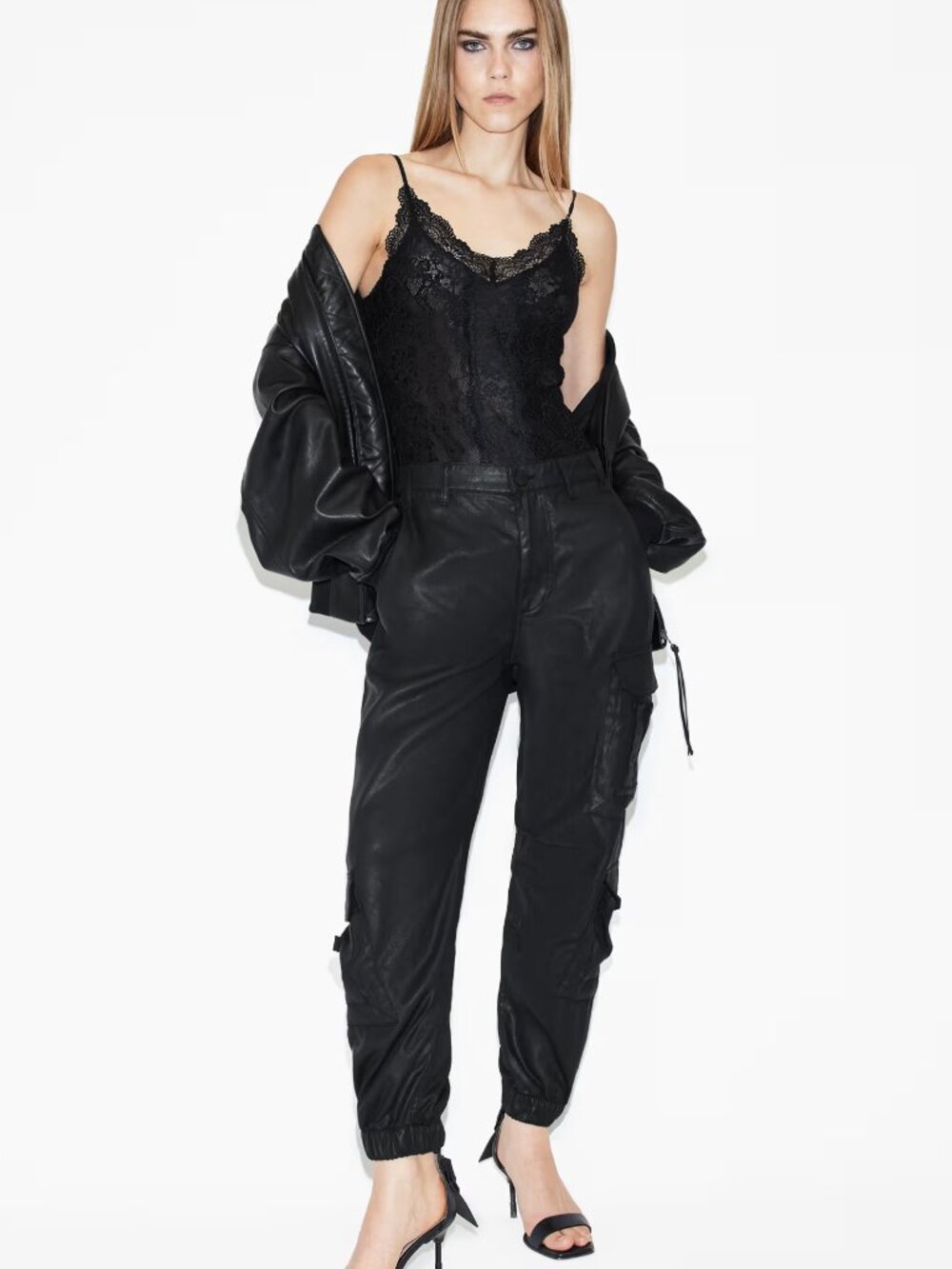 All Saints Himari Relaxed Fit Cargo Pants - NEW